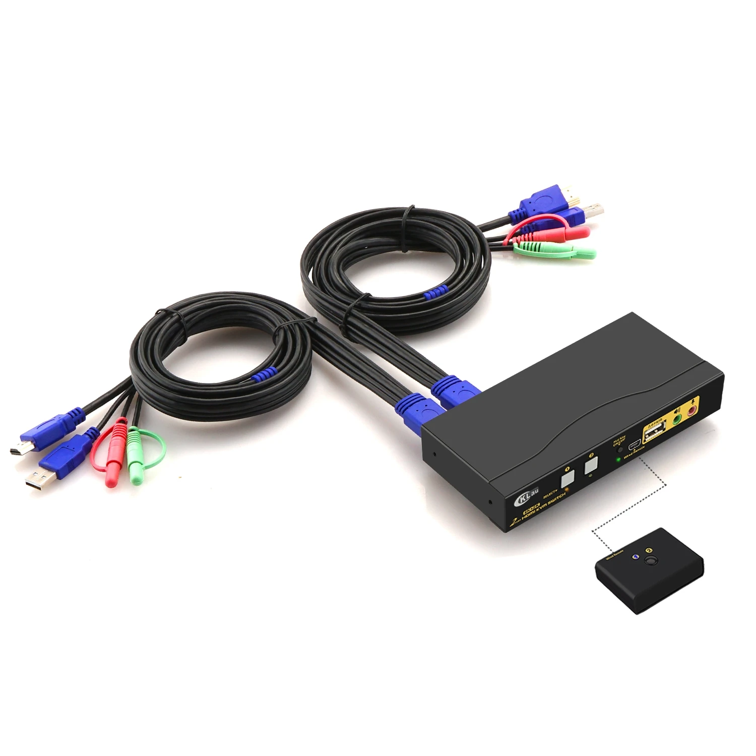 Hdmi Kvm Switch 2 Port 4kx2k60hz, 3d, Yuv 444 Pc Monitor Keyboard