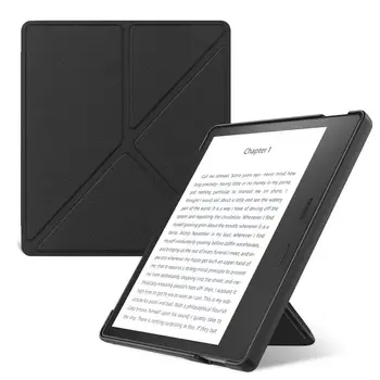 

Case For New Kindle Oasis (9th and 10th Generation ONLY,2017 /2019 Release),Slim Shell Origami Stand Cover with Auto Wake/Sleep