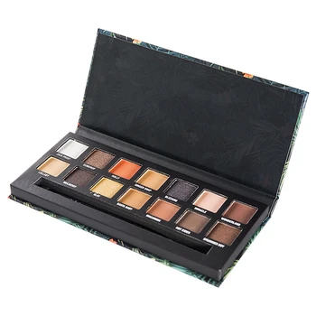 

14 Colors Eyeshadow Palettes Glitter Matte Mix Waterproof Eyeshadow Powder Makeup Non-Flying Makeup Eyeshadow Palette