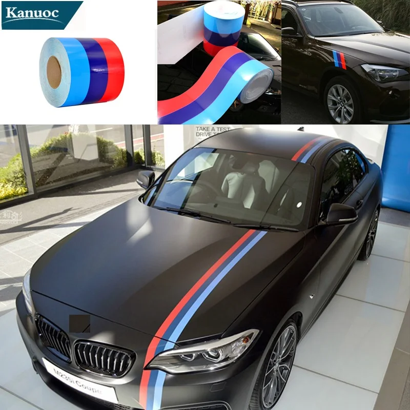 Автомобильная наклейка украшение для стайлинга автомобиля 3-цветная на капот