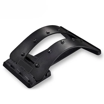 

Back Massager Lumbar Stretch Relax Instrument Waist Support Massage Tool Spine Relief Pain Stretcher Point Massage Device