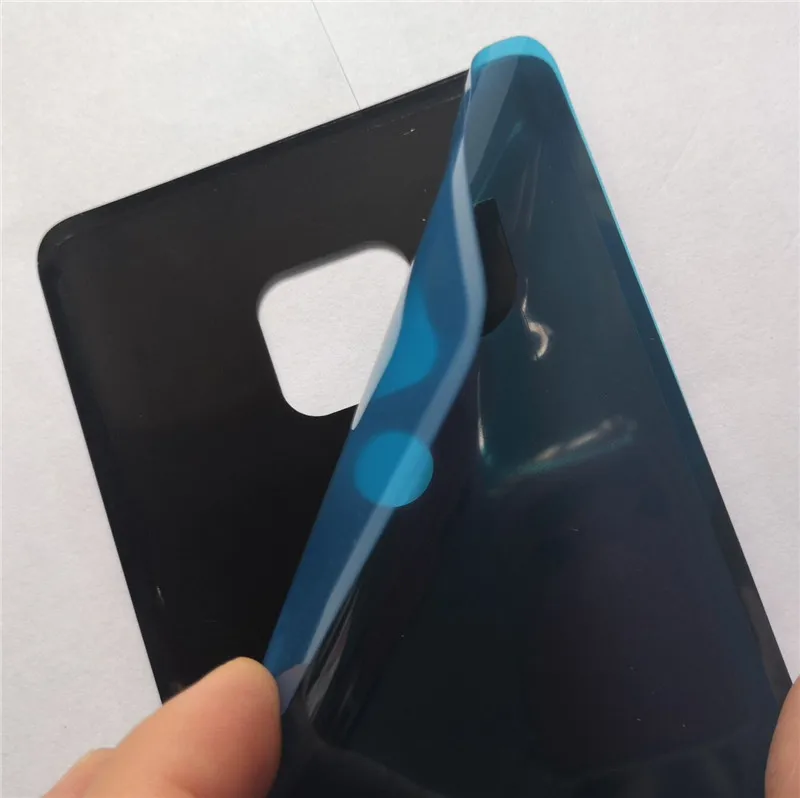 Mate 20 Pro корпус для huawei mate 20 Pro задняя крышка запчасти из стекла батарея Дверь настоящая с клеем