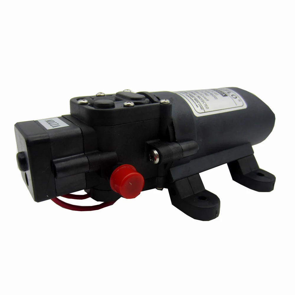 

DC 12V,3.8LPM Domestic Self-priming Diaphragm Pump 35PSI Electric High Pressure Water Pump
