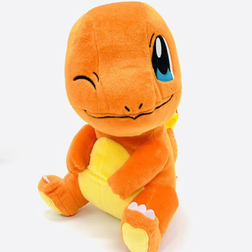 fluido Encarnar Derretido Nuevo juego de anime japonés auténtico Shippo Mitemite! Dekkai muñeco de peluche  Charmander Banpresto Charmander, juguete de felpa gigante, gran regalo|Cine  y TV| - AliExpress