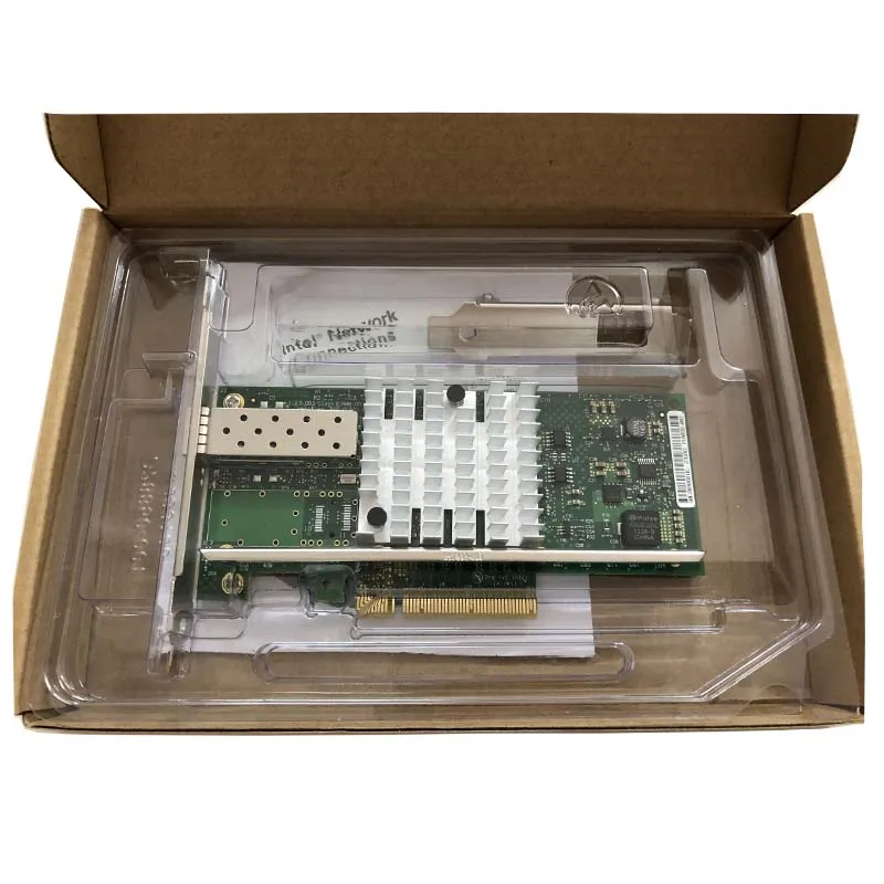 Eastforfuy сетевой адаптер E10G41BTDA SFP 10GBase PCI Express x8 intel 82599 EN Однопортовый Ethernet