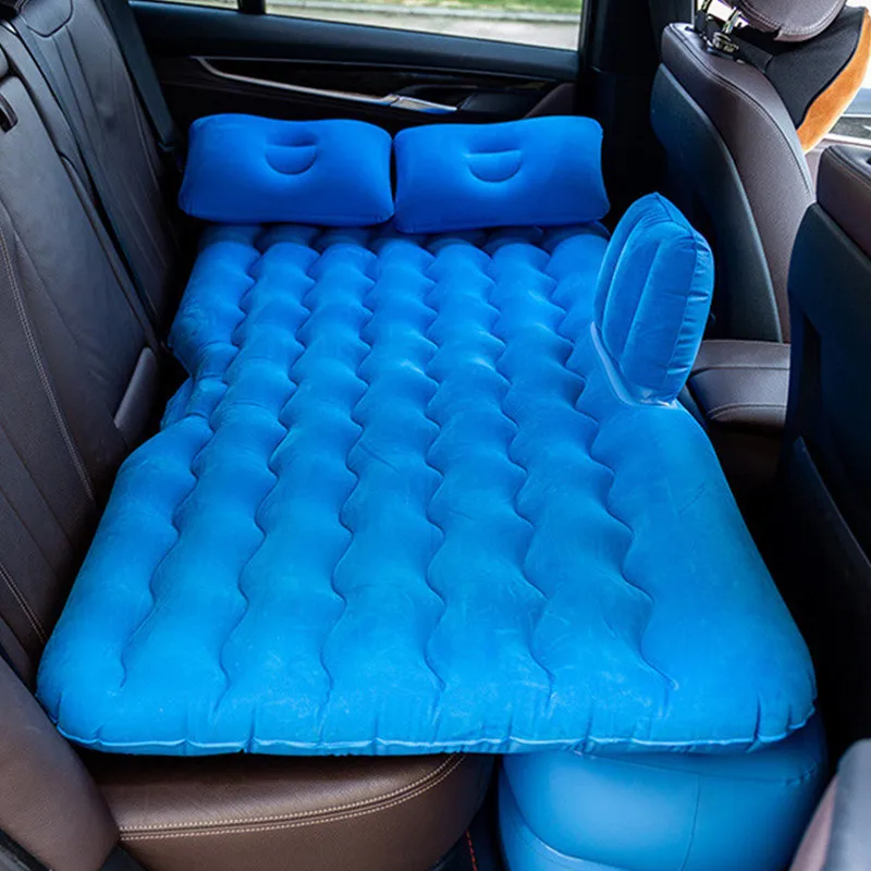 Car Air Inflatable Travel Mattress Bed for Car Back Seat Mattress Multifunctional Sofa Pillow Outdoor Camping Mat Cushion inflatable air bed,car sleeping mattress,camping mattress,inflatable camping mattress