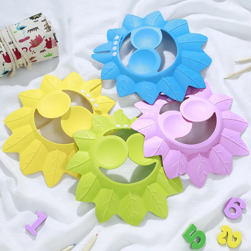 

Hat Baby Shampoo Cap Adjustable Newborn Sun Visor Shower Cap Child Bath Shield Protect Eyes Ears Cute Toddler Bath Supplies