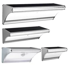 Солнечный свет открытый ландшафтный для внутреннего двора сад газон свет светодиодный зондирования настенная лампа, уличный фонарь завод Amazon Горячая