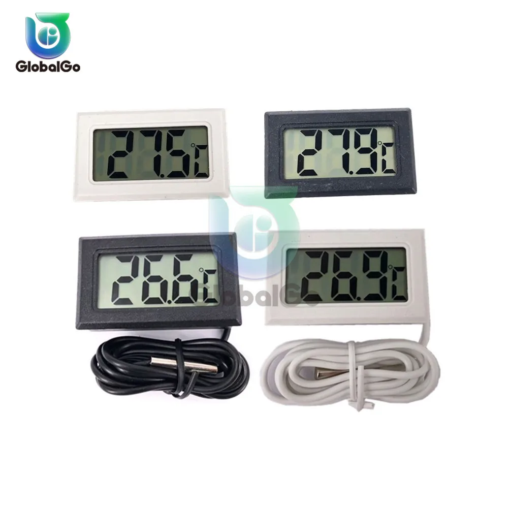 LCD Digital Thermometer for Freezer Temperature -50~110 degree Refrigerator Fridge Thermometer