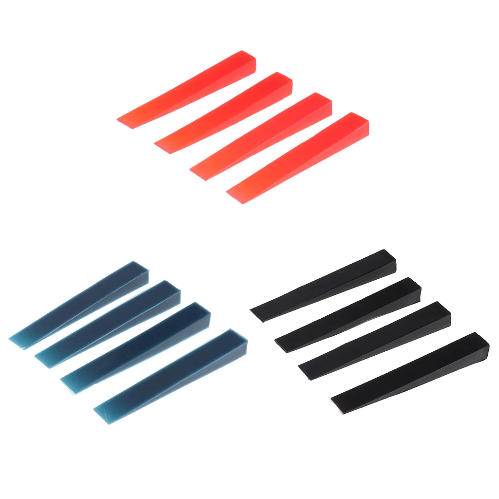 Set of 4 Piano Tuning Mutes Rubber Mutes for Piano Tuning Tool