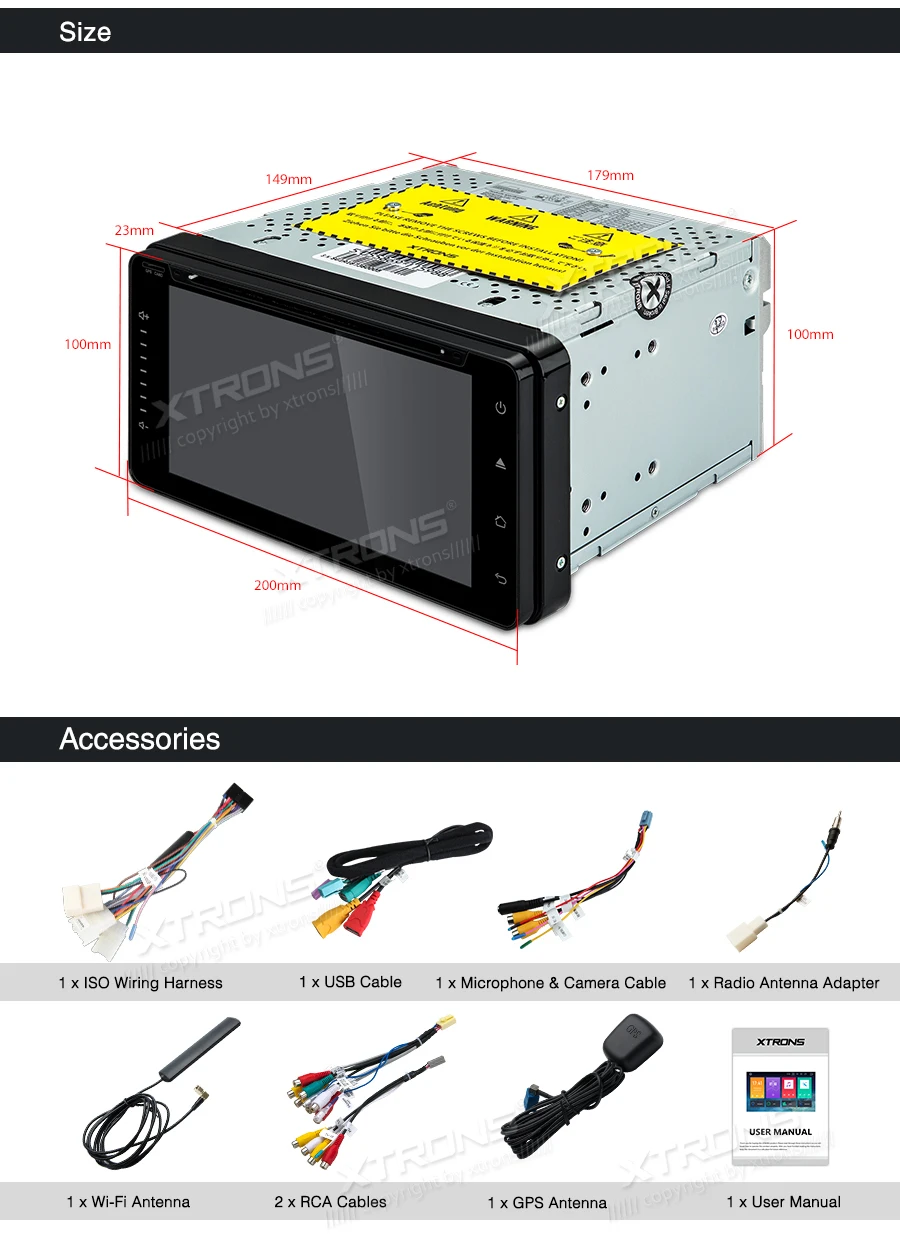 Discount 6.95" Android 9.0 64G ROMCar DVD Multimedia Navigation GPS Radio for Toyota 4Runner 2002-2009 & Vios 2003-2010 & Hilux 2001-2011 27