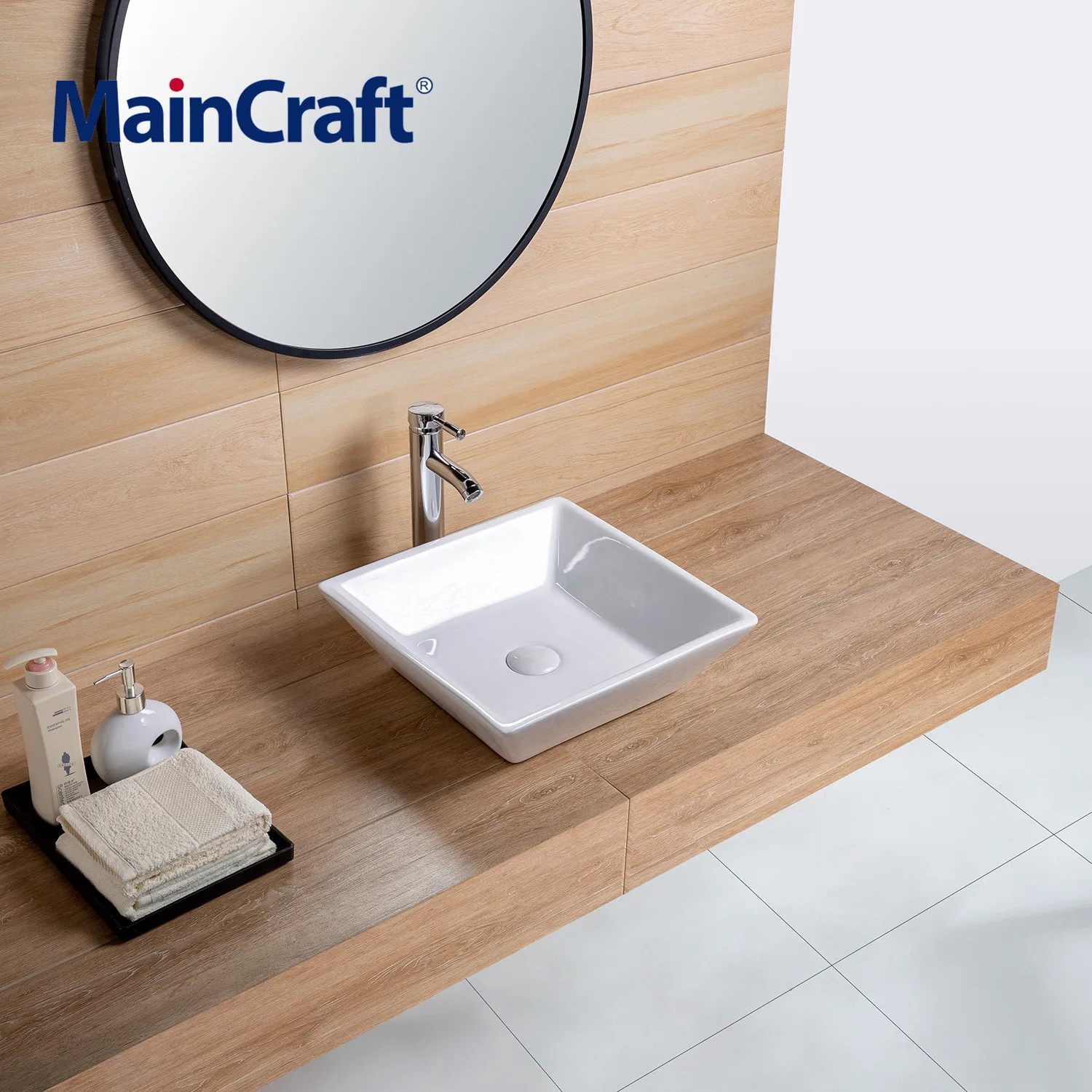 Bathroom Sinks Washbasin Rectangle Shape Lavabo Art Wash Basin Ceramic Counter Top Vessel Sink Bowls | Обустройство дома