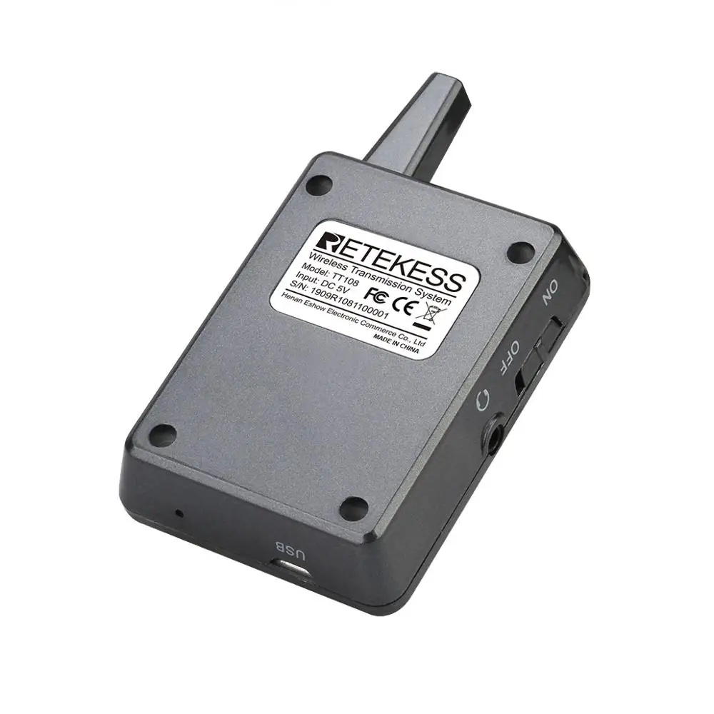 Retekess TT108 2,4 GHz Профессиональный радиопередатчик для беспроводной гид системы путешествия музейный визит Конференц-церкви