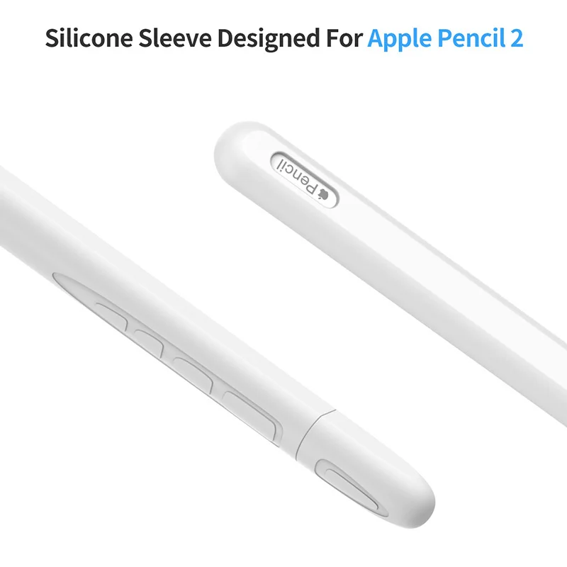 1 шт. насадка на карандаш держатель силиконовый чехол для Apple Pencil 2 подставка держатель для iPad Pro стилус Защитная Крышка нескользящая