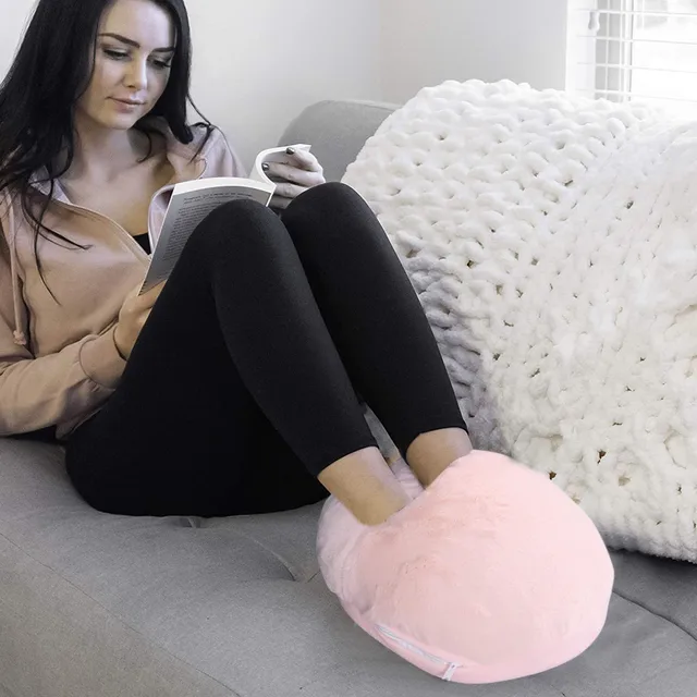 Elektromos Láb Melegítő Fűtés Usb Töltés Energiamegtakarítás Meleg Burkolat Tiszta Színű Fűtőpárnák Otthoni Hálószoba Alváshoz - Image 3