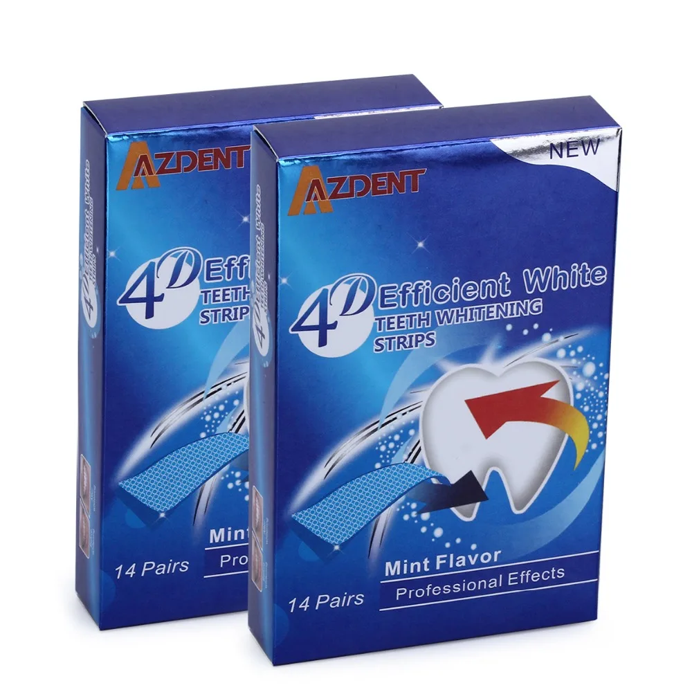 14 шт./пакет Whitestrips LUXE 4D Profissionais Dentes Branqueamento Tiras зубы отбеливающий уход за зубами Higiene полости рта