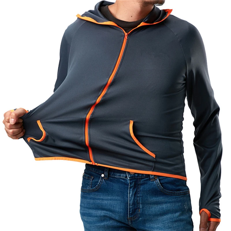 Men's Hiking Fishing Jackets Summer Windproof Hydrophobic Outdoor Sports UV Protection Quick Dry Ultra-Light Hunting Jackets hiking jackets
