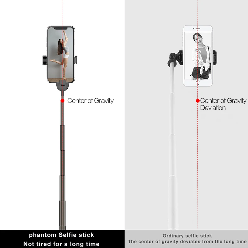 Видео стабилизатор Bluetooth селфи палка штатив монопод портативный мини селфи палка с треногой для iPhone Xiaomi huawei samsung
