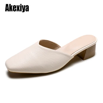 high heel mule shoes closed toe