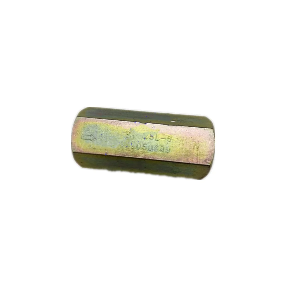 For Sany SY55 60 65 70 95 hydraulic tank oil return check valve 2.5/6.0 pressure spool excavator parts