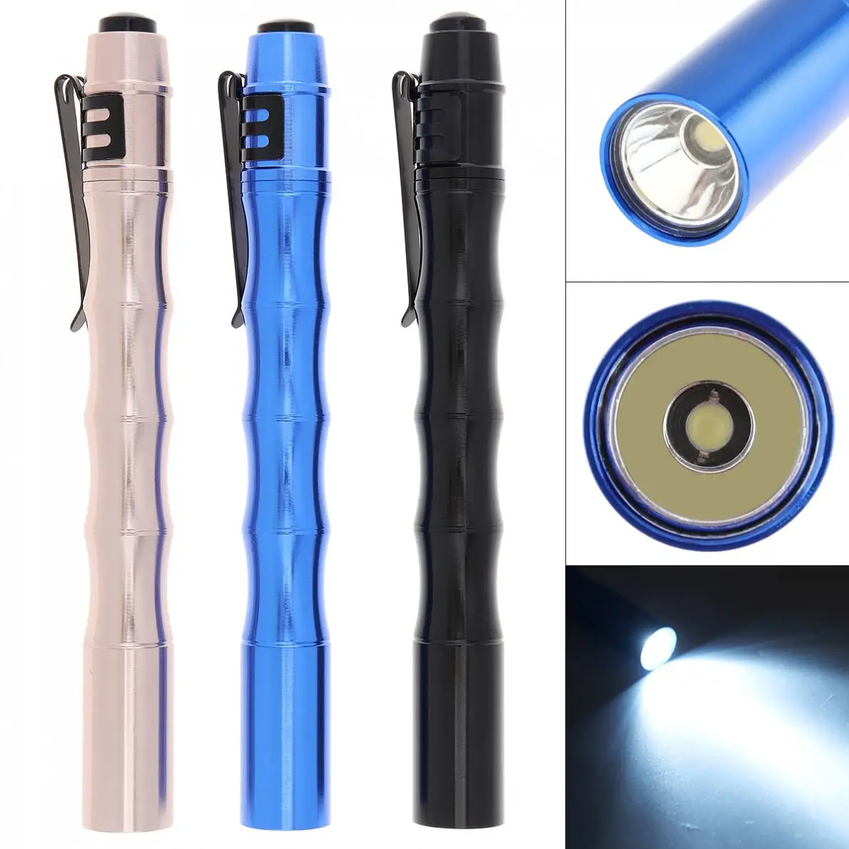 

1000LM Mini Portable Super Bright LED Flashlight & Torches Battery Powered Handheld Pocket Torch for Camping Outdoor Emergency