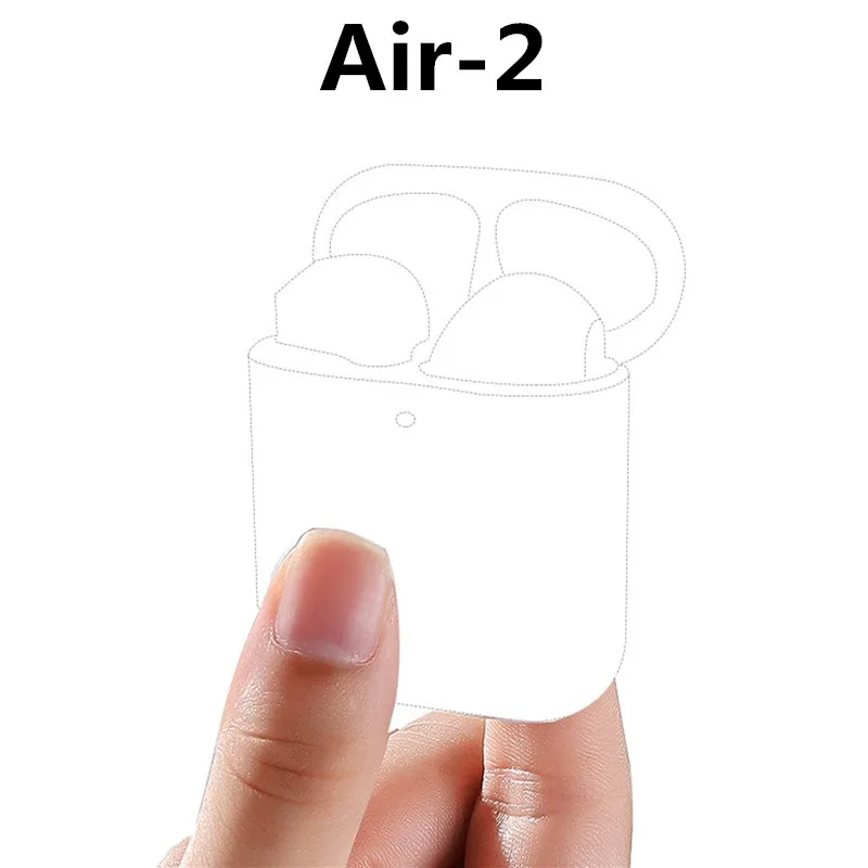Bluetooth наушники Air2 с шумоподавлением настоящая батарея гарнитура с микрофоном с gps, с беспроводной зарядкой Bluetooth