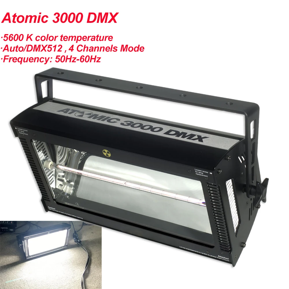 2021 NEW Martin Atomic 3000 Strobe Light dmx Super bright 3000W DMX Strobe Flash Light COB Led Strobe Lights 3000W White Color