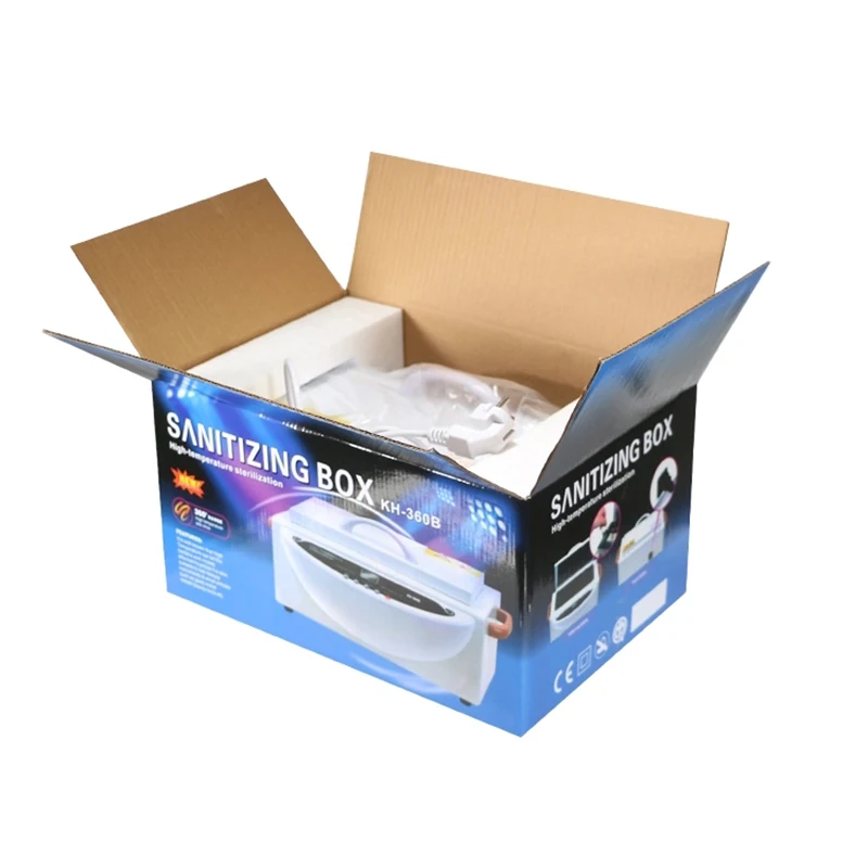 Portable High Temperature Nail Art Tools Sterilizer Box Nail Salon Sterilizing Manicure Tool Dry Heat Sterilizer in