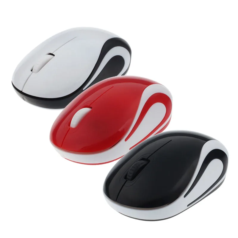 

Cute Mini 2.4 GHz Wireless Optical Mouse Mice For PC Laptop Notebook BK Dpi2000 3 Buttons Usb Lightweight #20