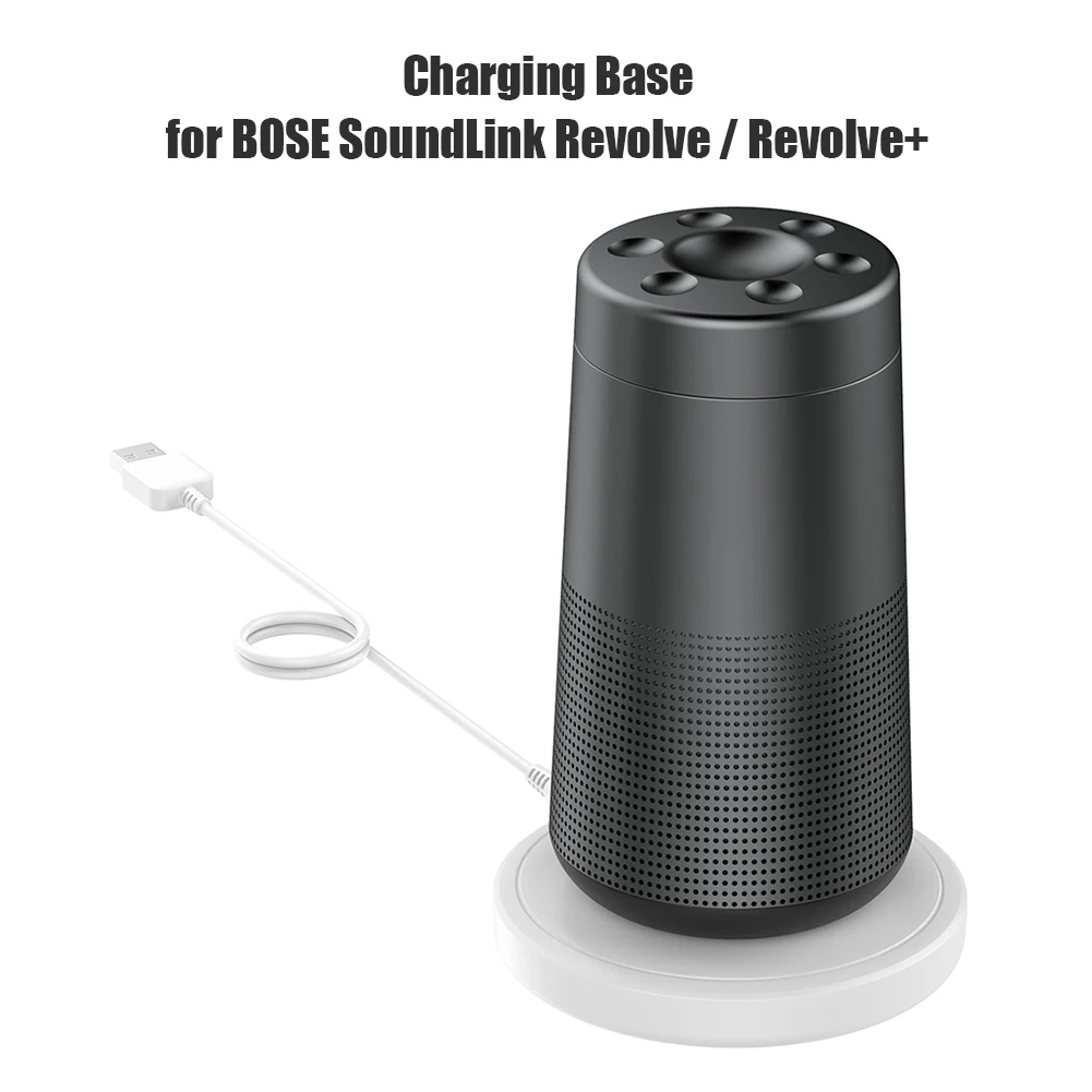 ABS 데스크탑 충전 스탠드 크래들 충전기 도크 스테이션 패드 Bose Soundlink Revolve/Revolve + Bluetooth 스피커 액세서리