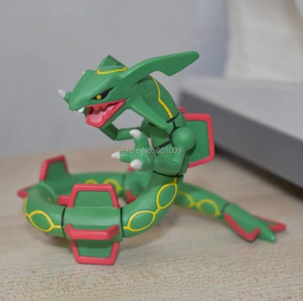 EMS 100/лот Rayquaza 7 см аниме фигурка ПВХ модель для детей игрушка