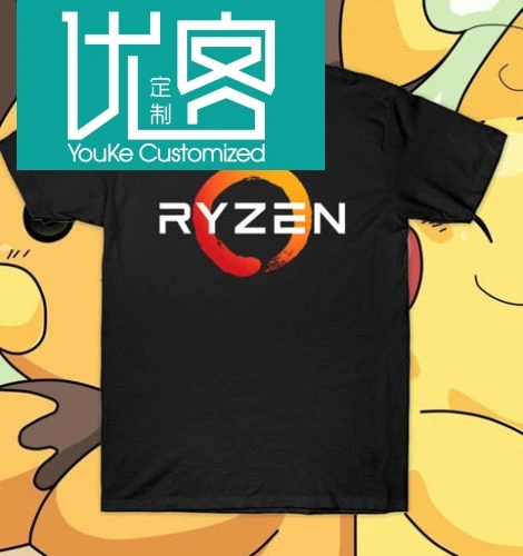 

New AMD RYZEN Computer Logo Graphic T Shirt S to XXXL ASAP Yo