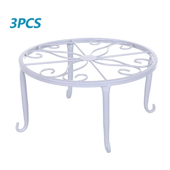 

3PCS Metal Potting Plant Bracket Multi-Function Anti-Rust Steel Structure Bracket