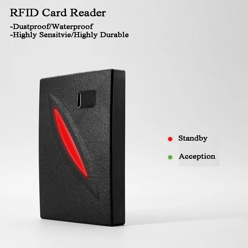 12 В Открытый RFID считыватель дверной замок ID/IC Wiegand Выход завод/здание/лабораторный костюм дверной звонок Домофон ворота контроль доступа