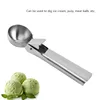 Stainless Steel Ice Cream Spoon Ice Cream Ball Miner Creative Multifunctional Ice Cream Meat Ball Spoon ► Photo 2/6