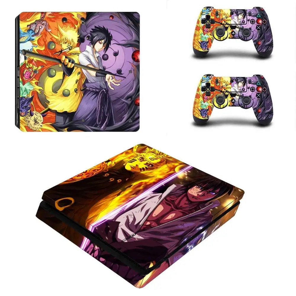 

Naruto to Boruto Full Cover Faceplates PS4 Slim Skin Sticker Decal Vinyl for Playstation 4 Console & Controller PS4 Slim Sticker