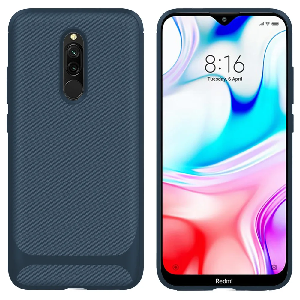 Мягкий силиконовый чехол для телефона Xiaomi Redmi 8A противоударный чехол для Xiaomi Redmi 8 защитный ТПУ чехол