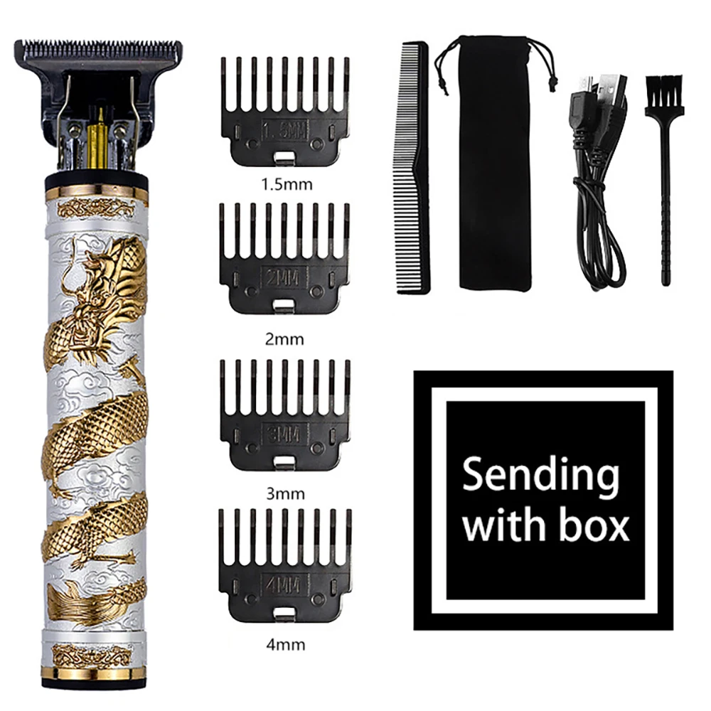 0mm Barber Hair Cutting Machine Electric Trimmer Usb Rechargeable Baldheaded Clipper Cordless Shaver for Men | Бытовая техника