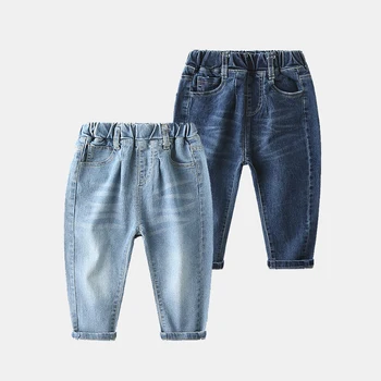 

IENENS 1-7Y Boys Clothes Kids Trousers Baby Long Pants silm Trousers Jeans Children Denim Pants Clothing Fashion Trousers