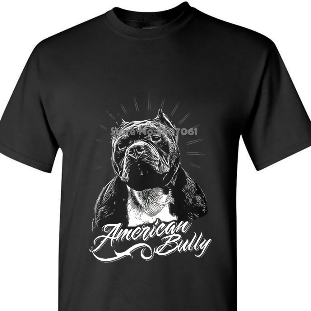 

2017 Fashion T Shirt Summer O Neck Cotton Sunshine By American Bully T Shirt Men Adult T Shirts S 3xl Tees Brand coat tops