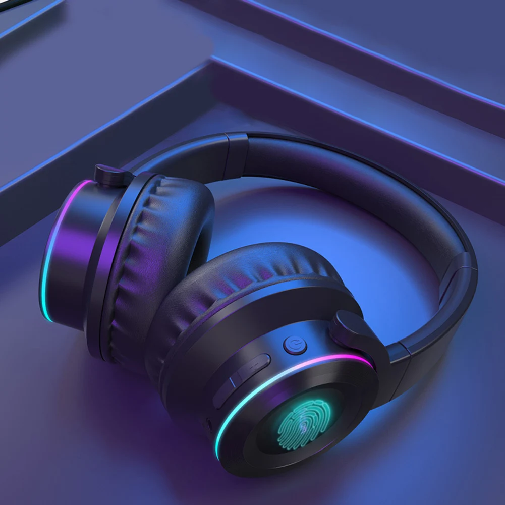 Wireless Headphones Bluetooth 5.0 Headset Foldable Stereo Headphone Gaming Earphones With Microphone