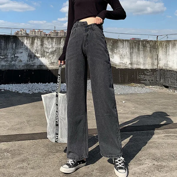 New Fashion High Waist Women Jeans 
