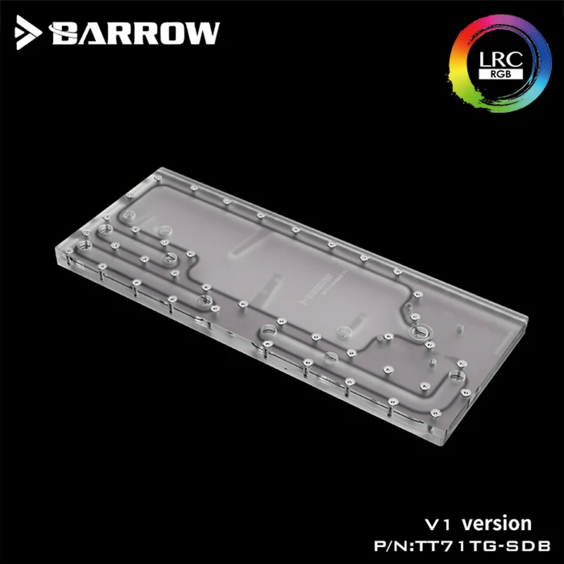 Курган TT71TG-SDB V1 LRC 2,0 водный диск для Tt View 71 TG/TG для Intel cpu водного блока и одного GPU здания