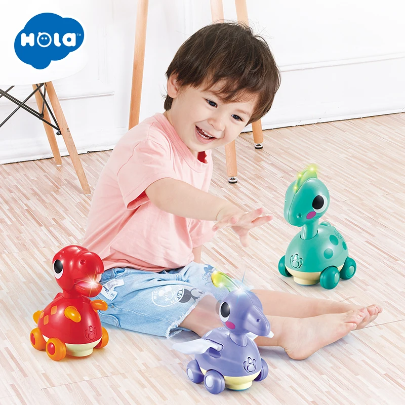 HOLA TOYS 6110 Jurassic Wild Life Набор игрушечных динозавров Электрический интерактивный спрей динозавры игрушки для детских подарков