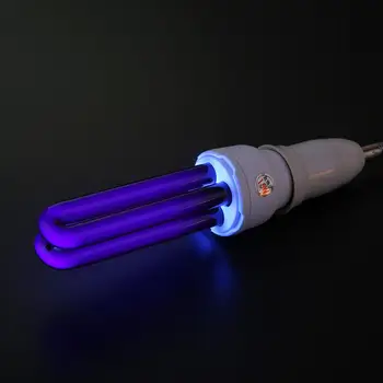 

E27 2U 15W Ultraviolet Fluorescent Blacklight Low Energy Screw Lamp Light 220V