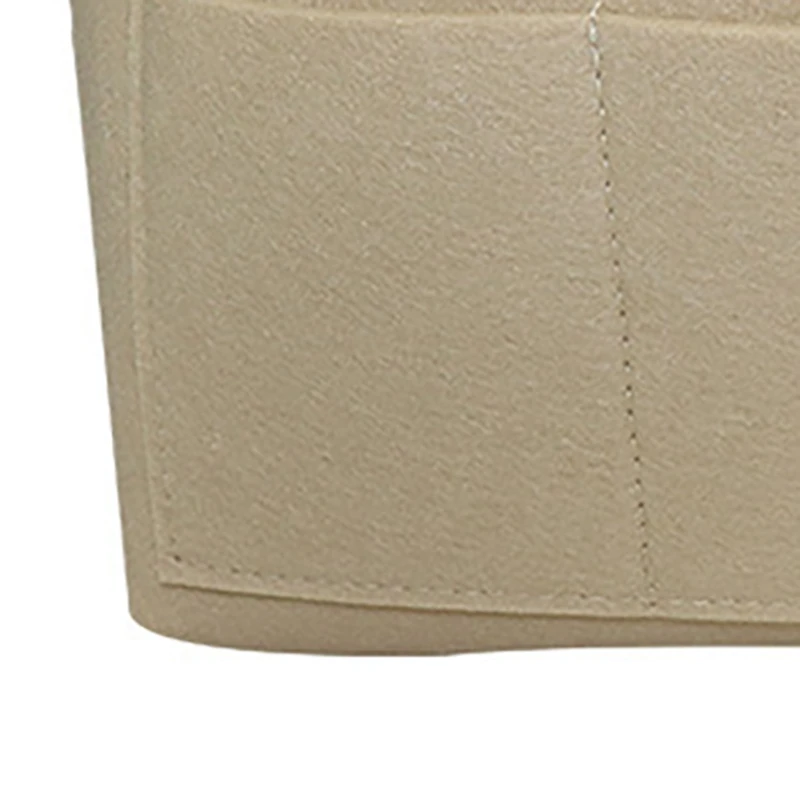 ABDB-2Pcs, многофункциональная Сумочка, косметичка, органайзер, кошелек, сумка, войлочная ткань, сумка для хранения-26x15x14 см& 22x15x9,5 см