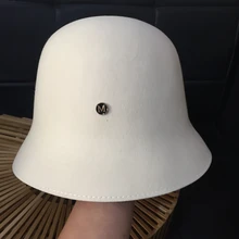 Шерстяная шапка красного и белого цвета, детская Рыбацкая шапка qiu dong han edition, японская шапка для бассейна, Панама, Джокер, одна шапка