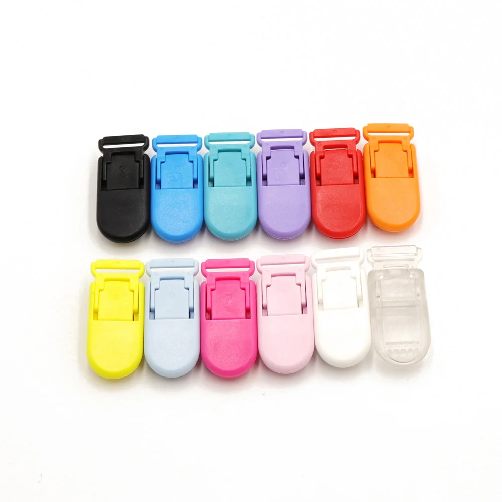pacifier clip 10Pcs/set Plastic Baby Pacifier Clips Holder Soother Pacifier Infant Dummy Clips Accessories Clip Diy