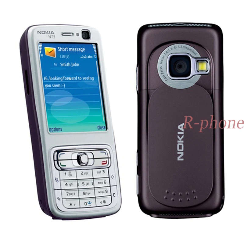 Оригинальный мобильный телефон Nokia N73 2G GSM Bluetooth разблокированный
