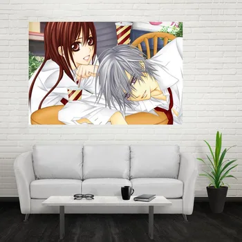 

Nice New Vampire Knight Poster Custom Canvas Poster Art Home Decoration Cloth Fabric Wall Poster Print Silk Fabric Print